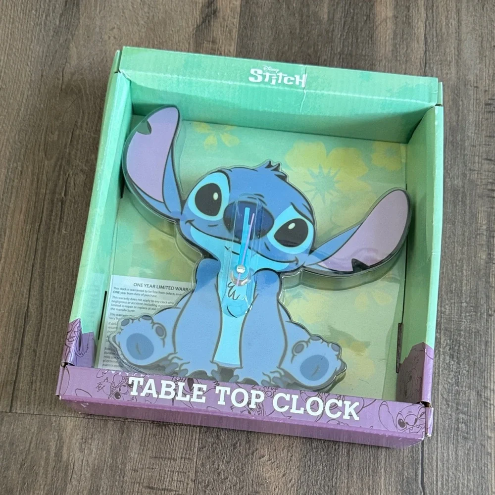 Disney Stitch Table Top Clock
